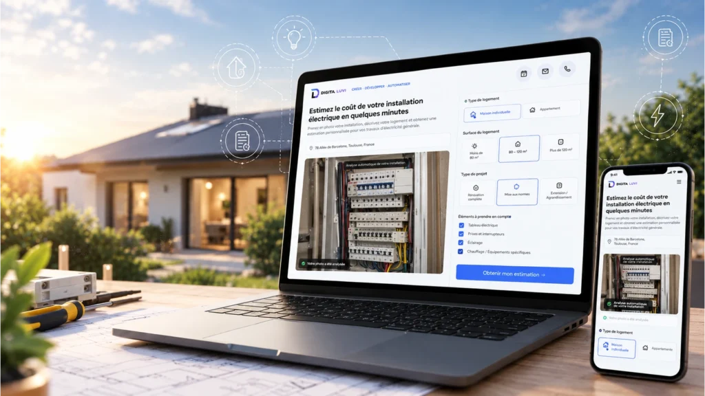 Simulateur estimation travaux électricité générale en ligne